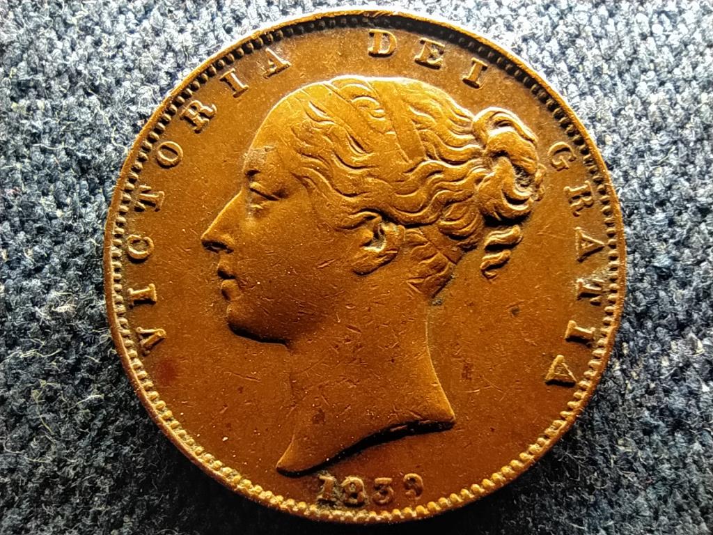 Anglia Vikt&oacute;ria (1837-1901) 1 Farthing