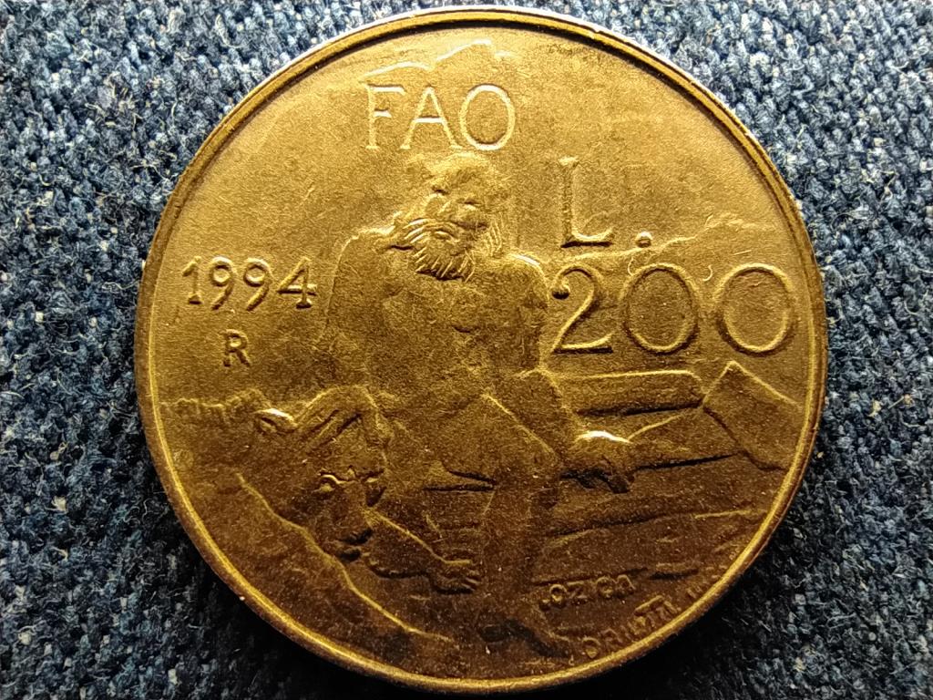 San Marino FAO 200 L&iacute;ra