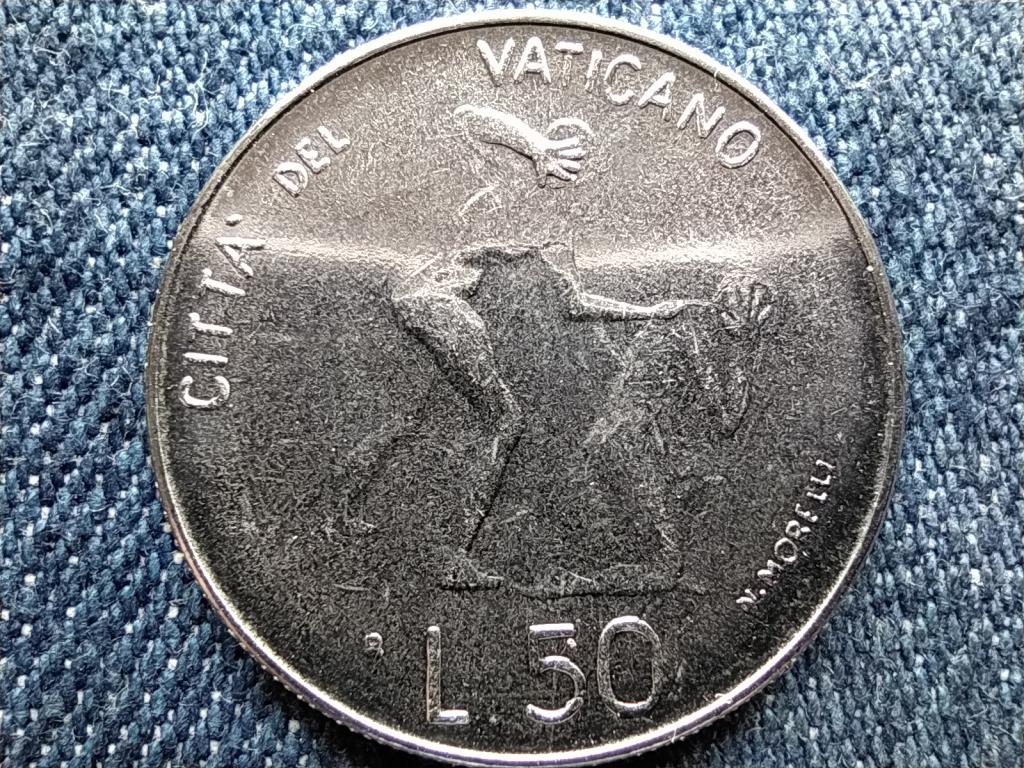 Vatik&aacute;n II. J&aacute;nos P&aacute;l 50 l&iacute;ra