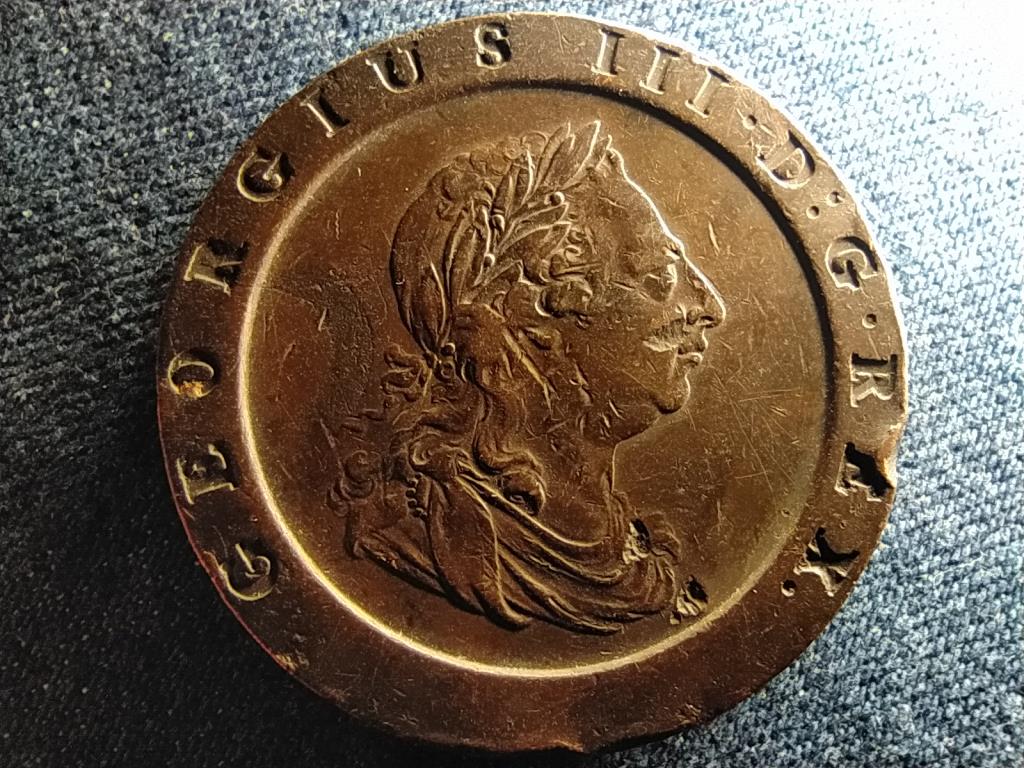 Anglia III. Gy&ouml;rgy (1760-1820) 2 Pence