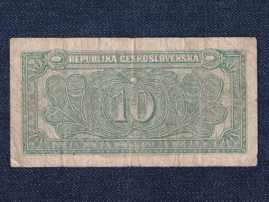 Csehszlov&aacute;kia 10 Korona bankjegy