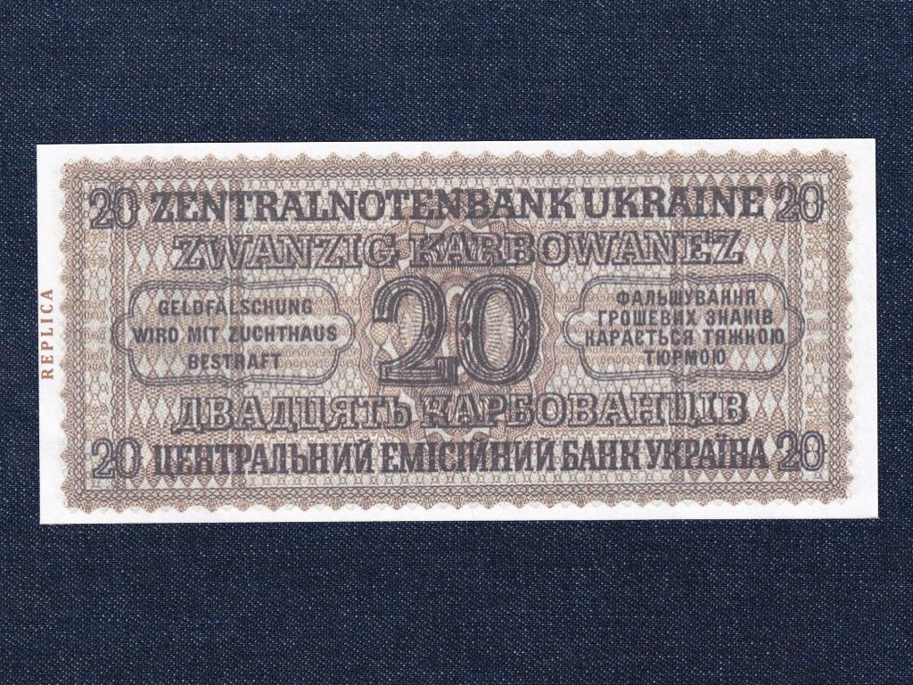 Ukrajna 20 Karbovanec bankjegy