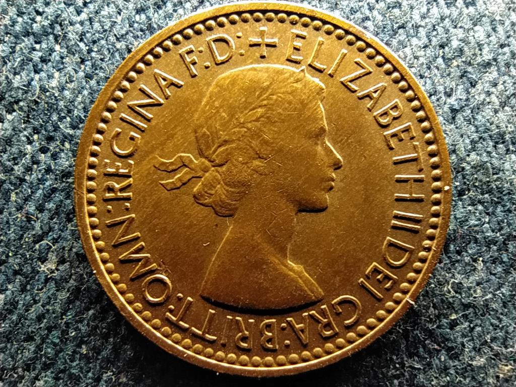 Anglia II. Erzs&eacute;bet (1952-) 1 Farthing