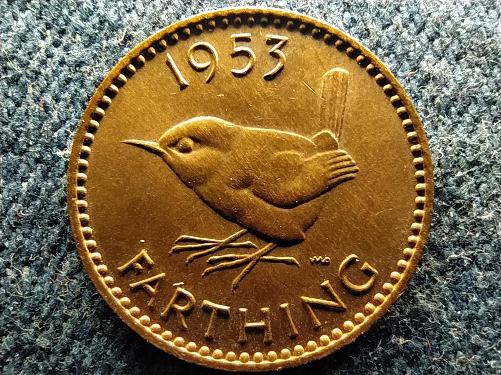 Anglia II. Erzs&eacute;bet (1952-) 1 Farthing