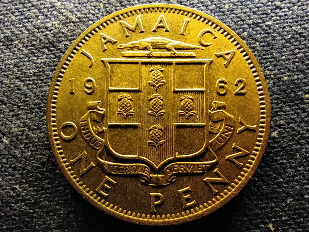 Jamaica II. Erzs&eacute;bet (1952-) 1 penny