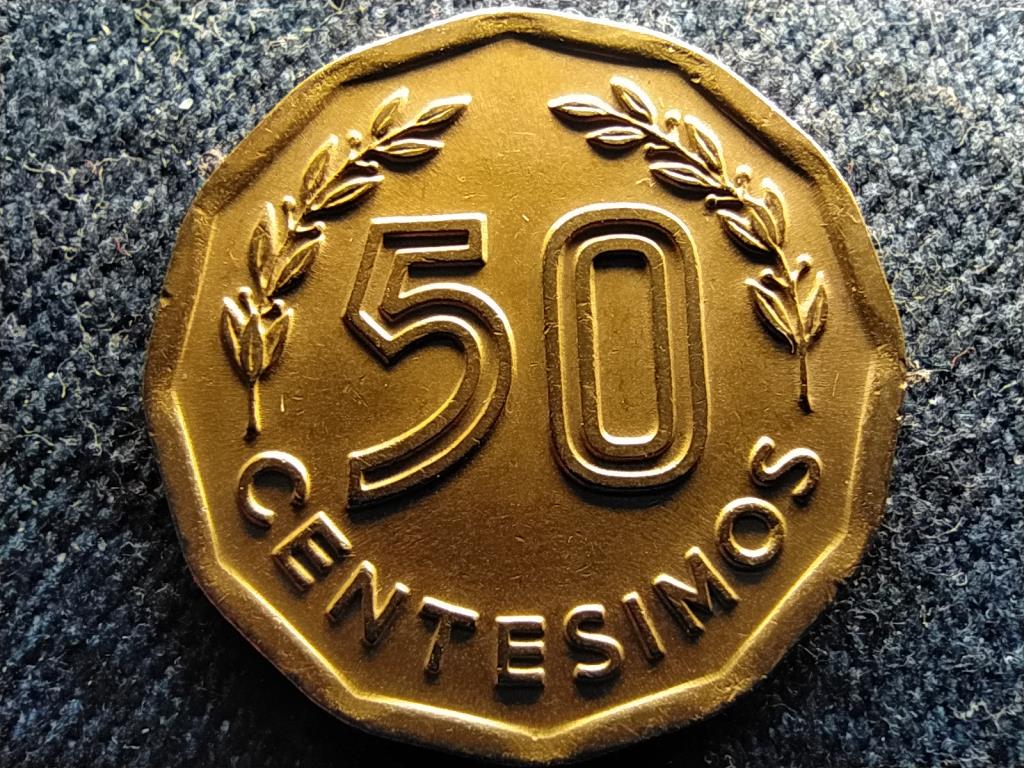 Uruguay Uruguayi Keleti K&ouml;zt&aacute;rsas&aacute;g (1825- ) 50 centesimo
