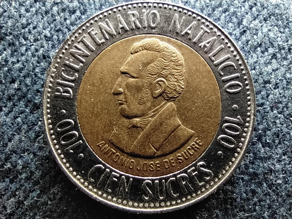 Ecuador Antonio Jos&eacute; de Sucre 100 sucre