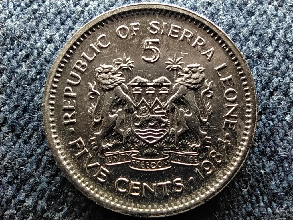 Sierra Leone Siaka Stevens (1971-1985) 5 cent