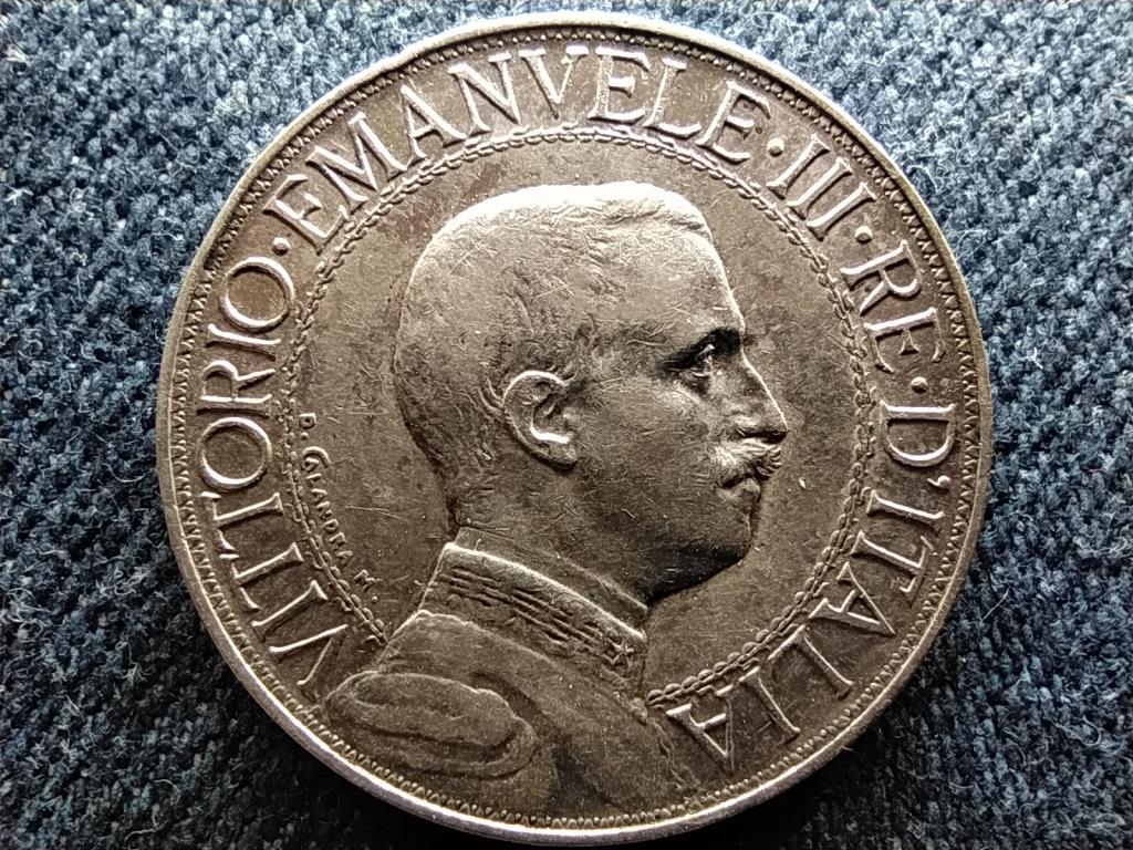 Olaszorsz&aacute;g III. Viktor Em&aacute;nuel (1900-1946) .835 ez&uuml;st 2 L&iacute;ra