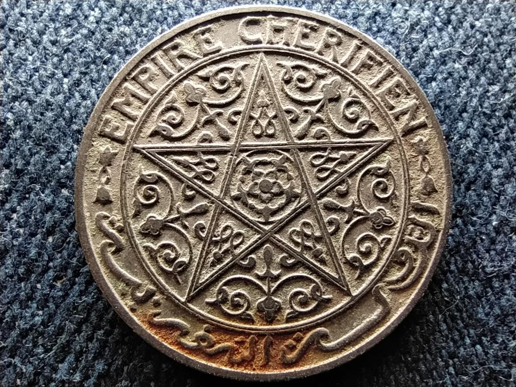Marokk&oacute; Mulay Yusuf (1912-1927) 50 centime