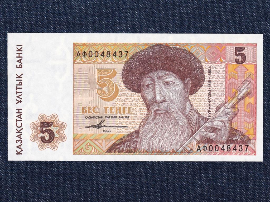 Kazahszt&aacute;n 5 Tenge bankjegy