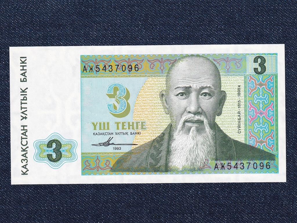 Kazahszt&aacute;n 3 Tenge bankjegy