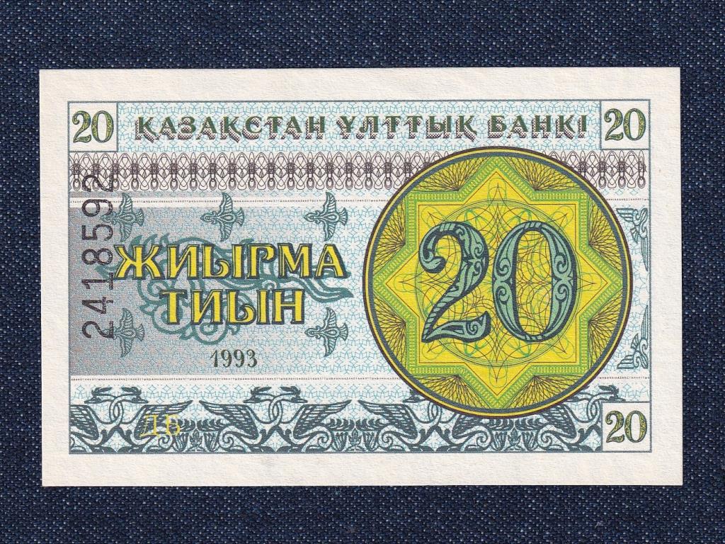 Kazahszt&aacute;n 20 tyin bankjegy