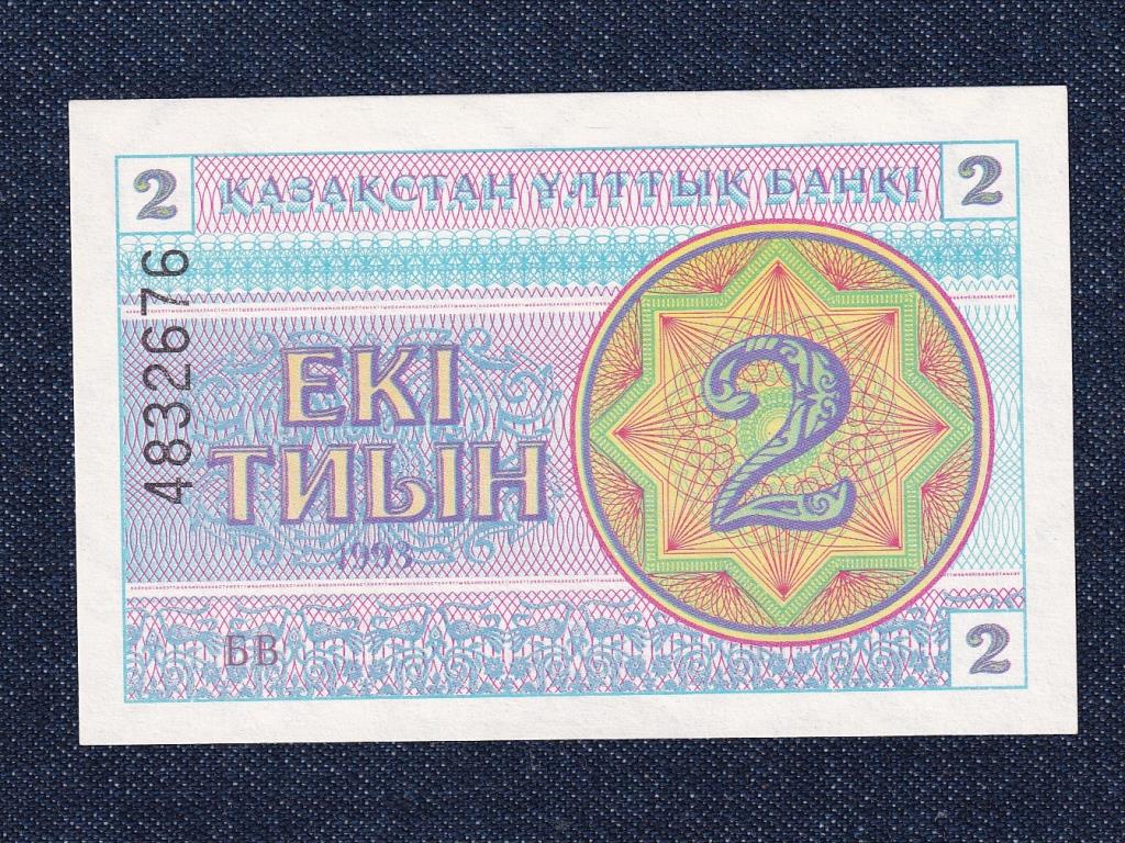 Kazahszt&aacute;n 2 tyin bankjegy