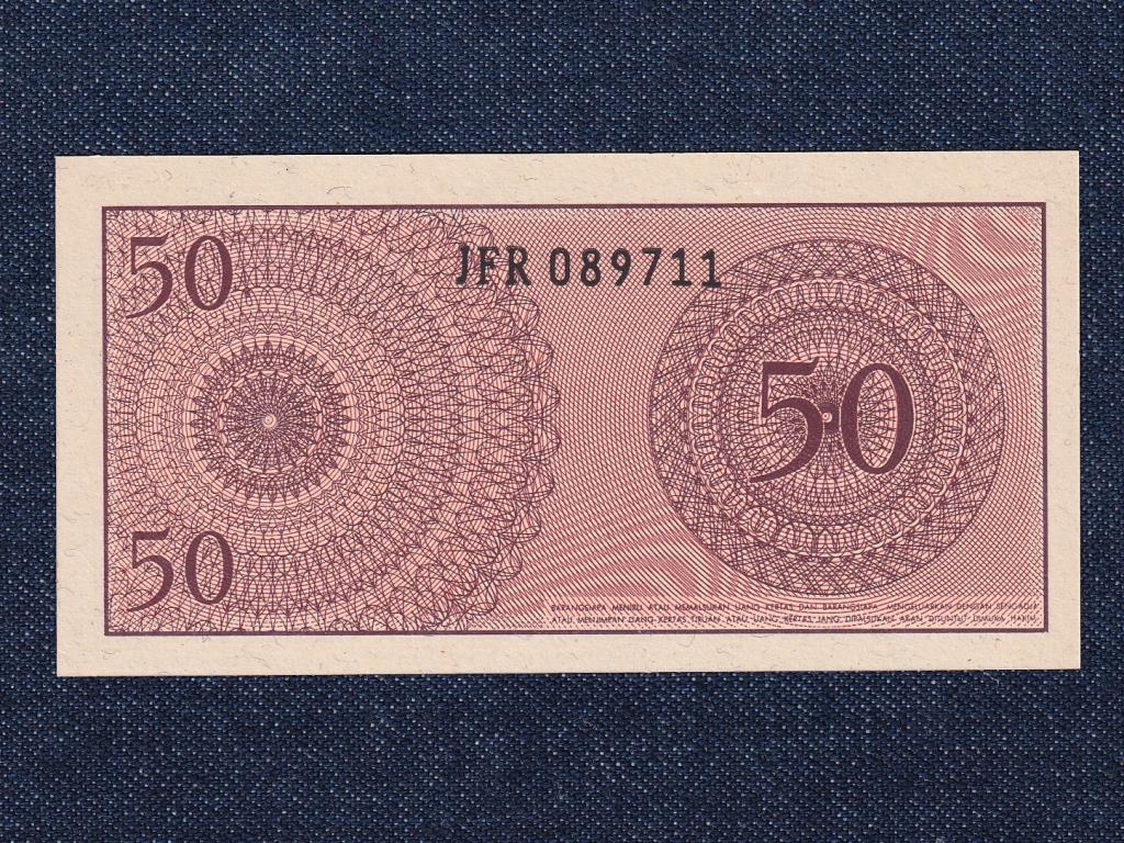 Indon&eacute;zia 50 Sen bankjegy