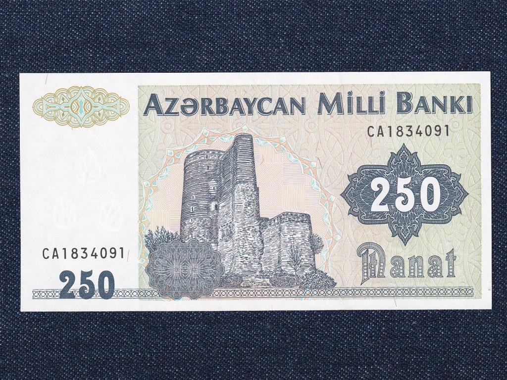 Azerbajdzs&aacute;n K&ouml;zt&aacute;rsas&aacute;g (1991-0) 250 Manat bankjegy