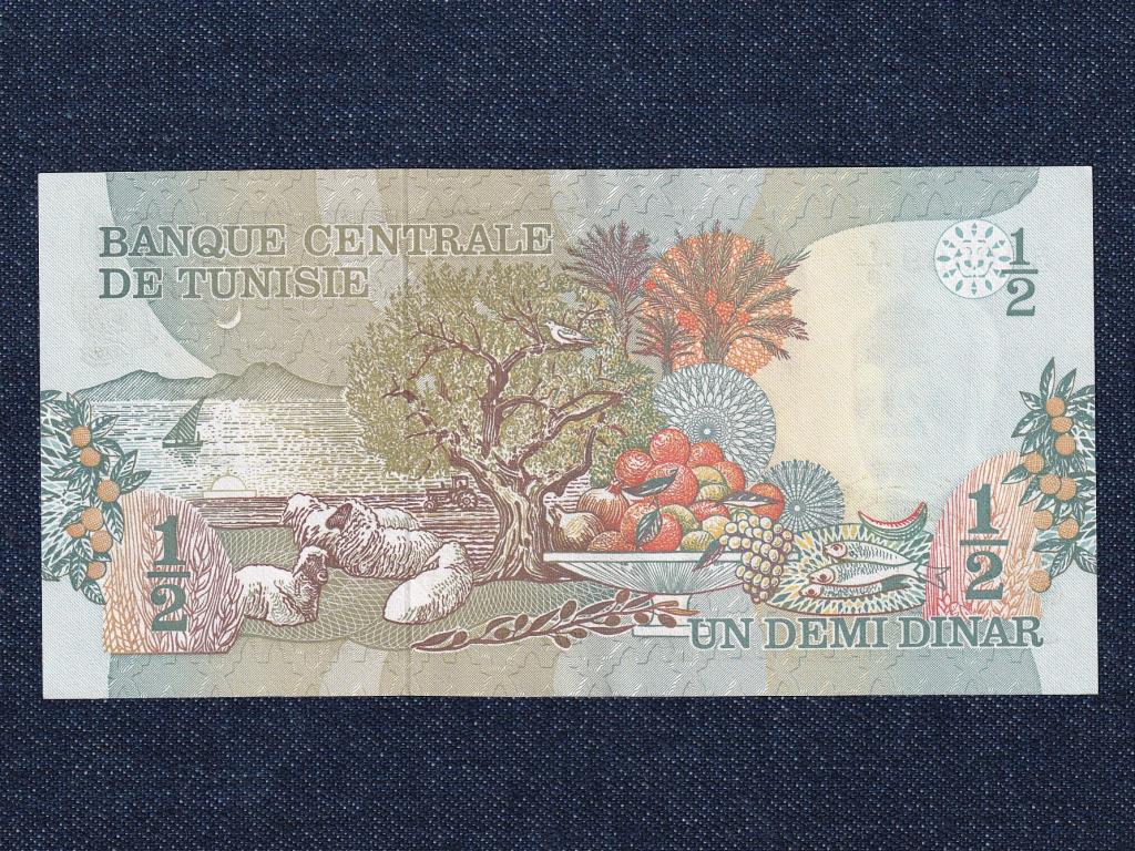 Tun&eacute;zia 1/2 D&iacute;n&aacute;r bankjegy