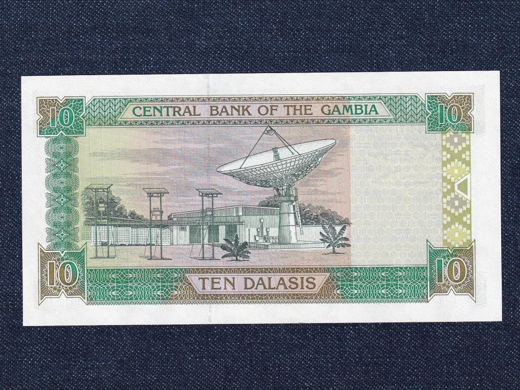 Gambia K&ouml;zt&aacute;rsas&aacute;g (1970-) 10 Dalasi bankjegy