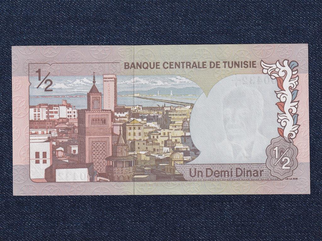 Tun&eacute;zia 1/2 D&iacute;n&aacute;r bankjegy