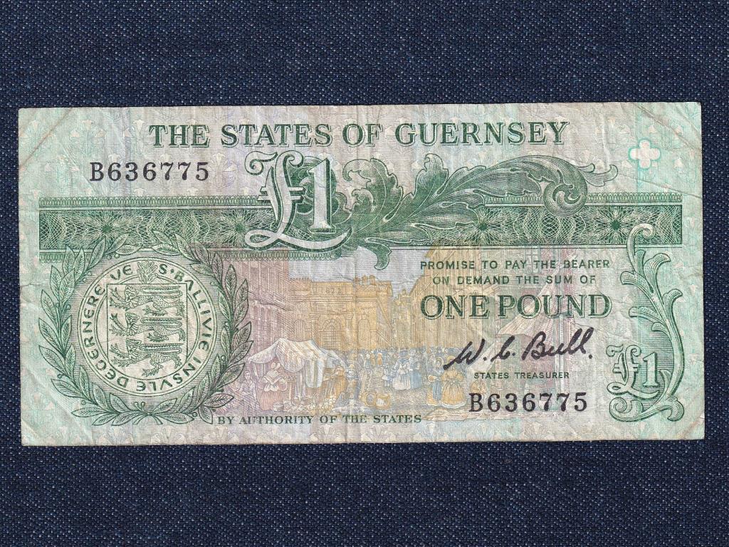 Guernsey 1 font bankjegy