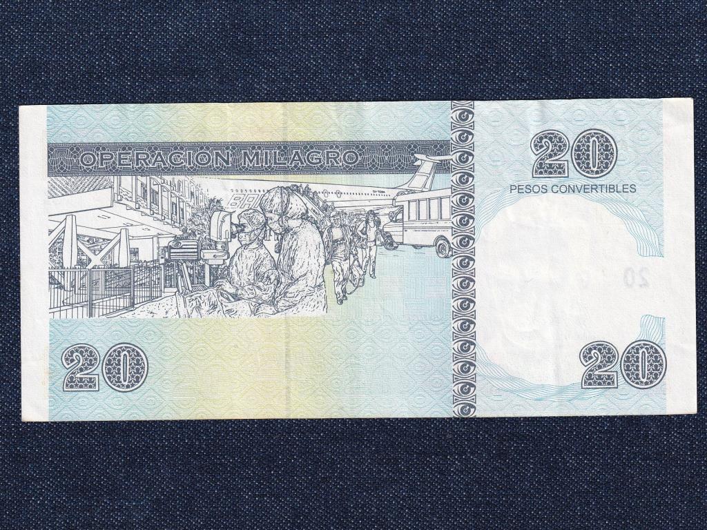 Kuba 20 Pez&oacute; bankjegy