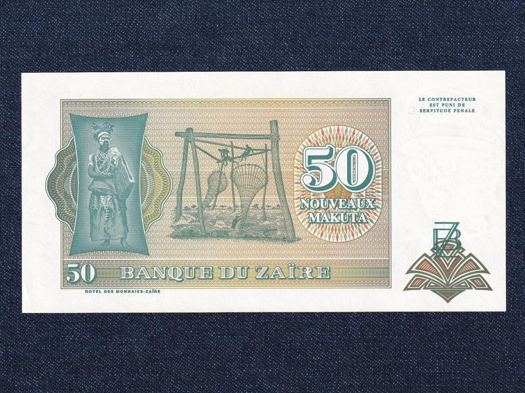 Kong&oacute; (Zaire) 50 zaire bankjegy