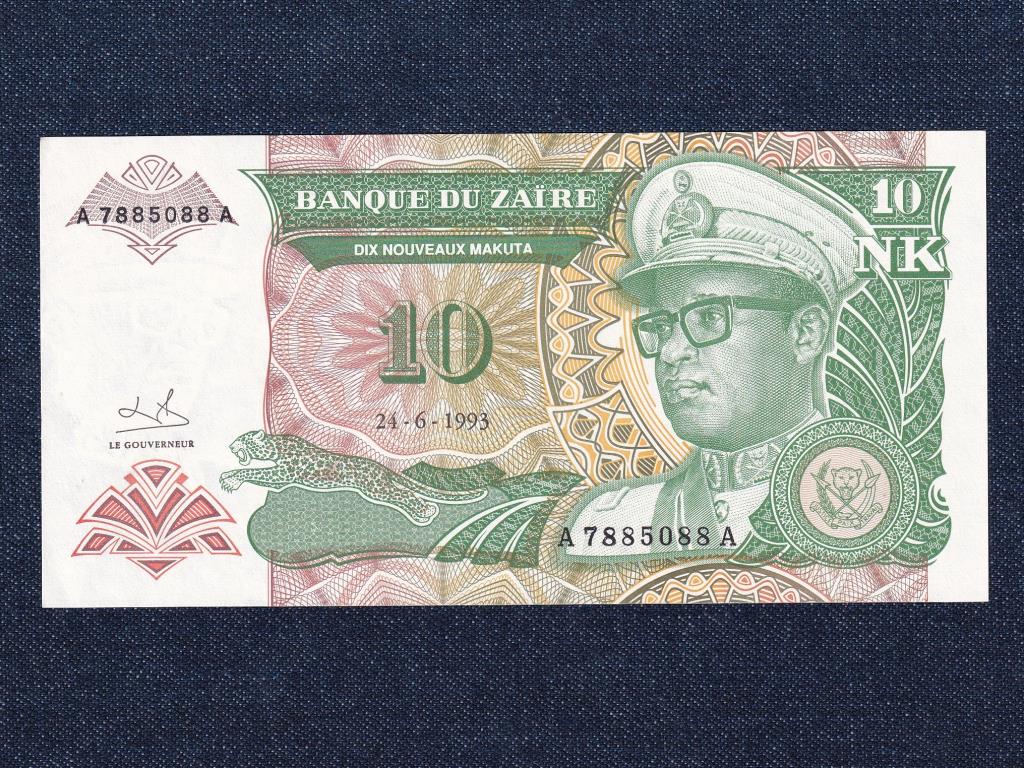 Kong&oacute; (Zaire) 10 zaire bankjegy