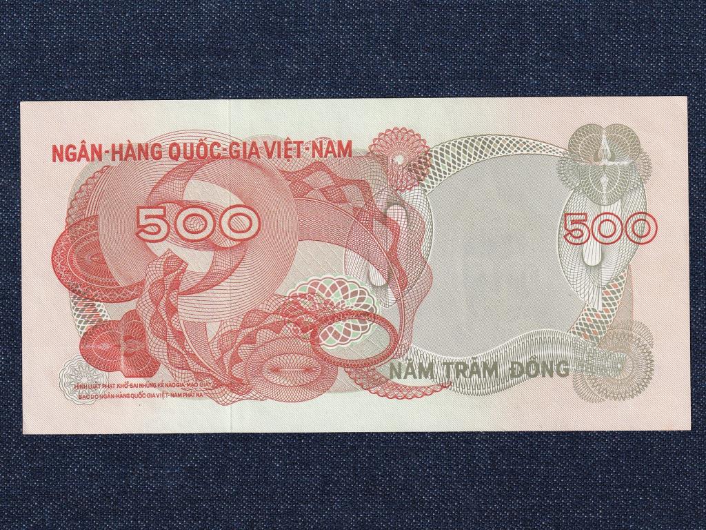D&eacute;l-Vietn&aacute;m M&aacute;sodik K&ouml;zt&aacute;rsas&aacute;g (1967-1975) 500 Dong bankjegy
