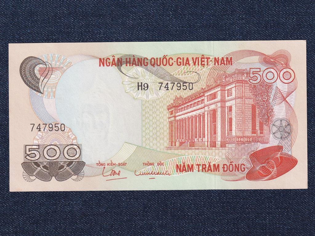 D&eacute;l-Vietn&aacute;m M&aacute;sodik K&ouml;zt&aacute;rsas&aacute;g (1967-1975) 500 Dong bankjegy