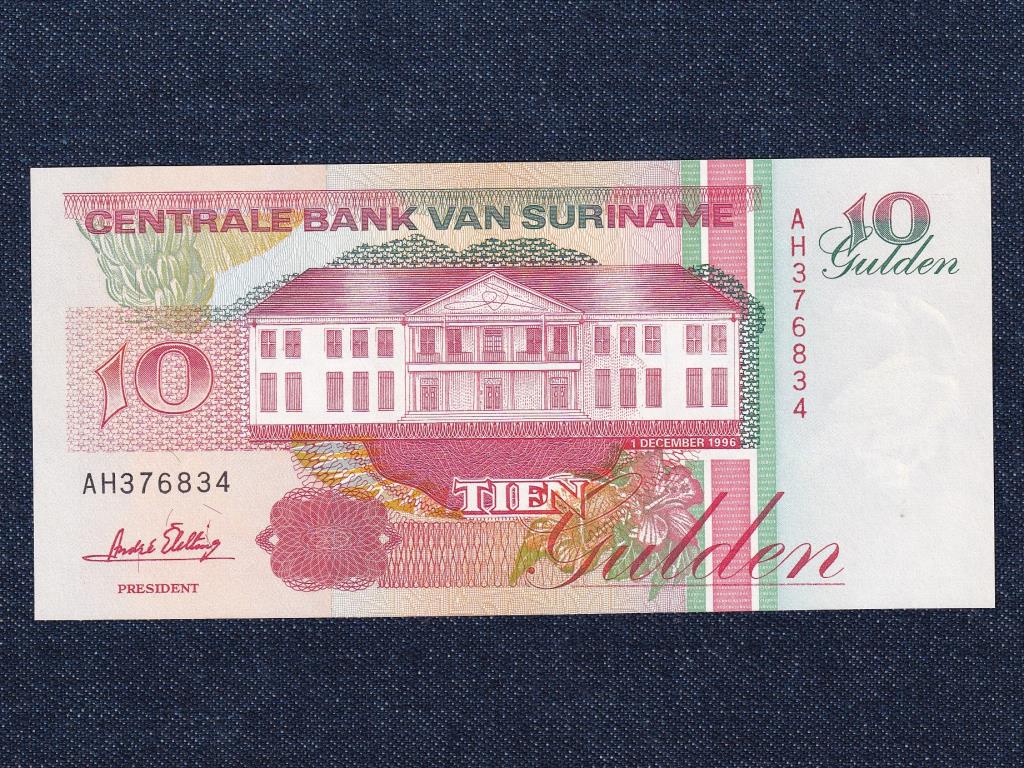 Suriname 10 gulden bankjegy