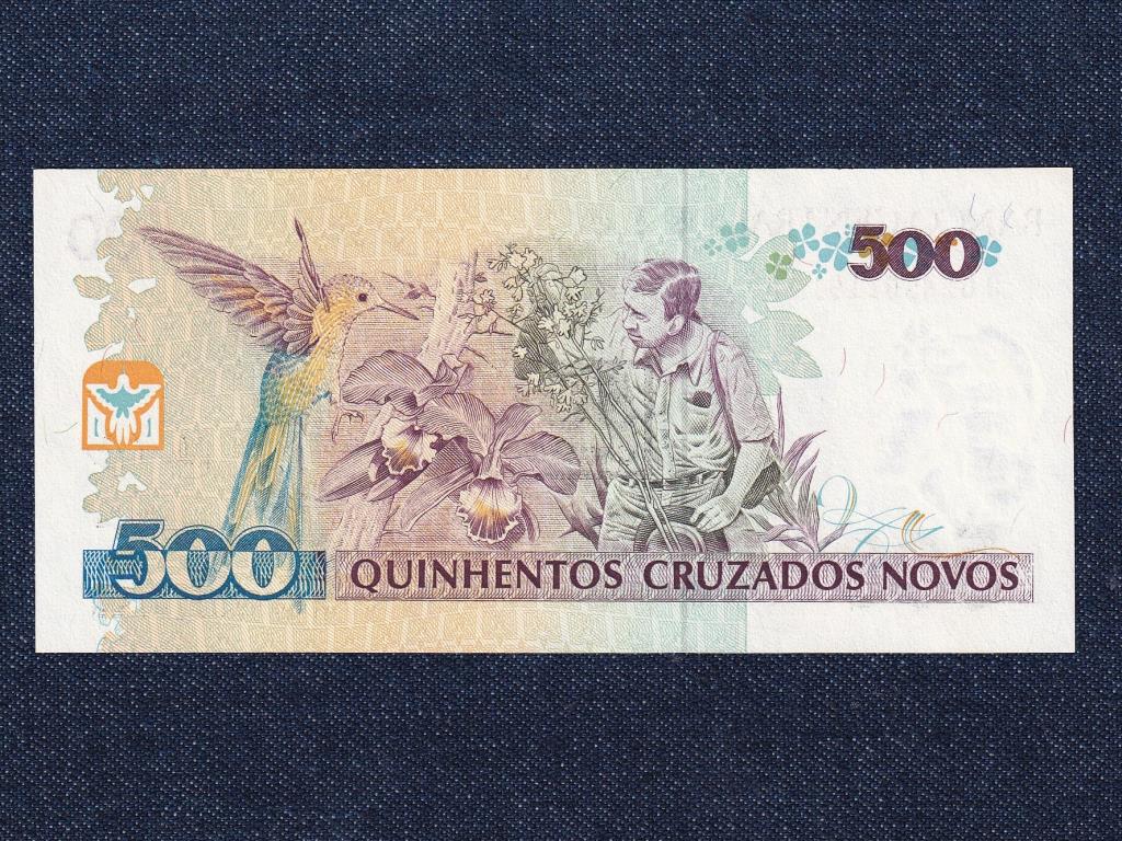 Braz&iacute;lia Brazil Sz&ouml;vets&eacute;gi K&ouml;zt&aacute;rsas&aacute;g (1967-0) 500 Cruzado bankjegy