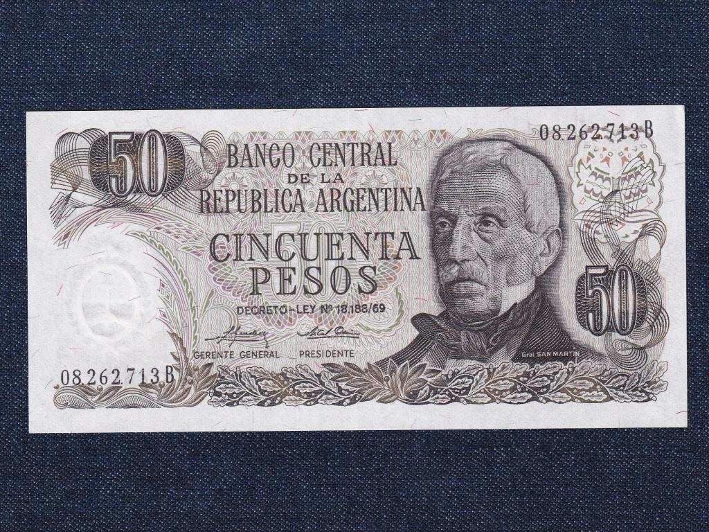 Argent&iacute;na Sz&ouml;vets&eacute;gi tartom&aacute;ny (1861-0) 50 Peso bankjegy
