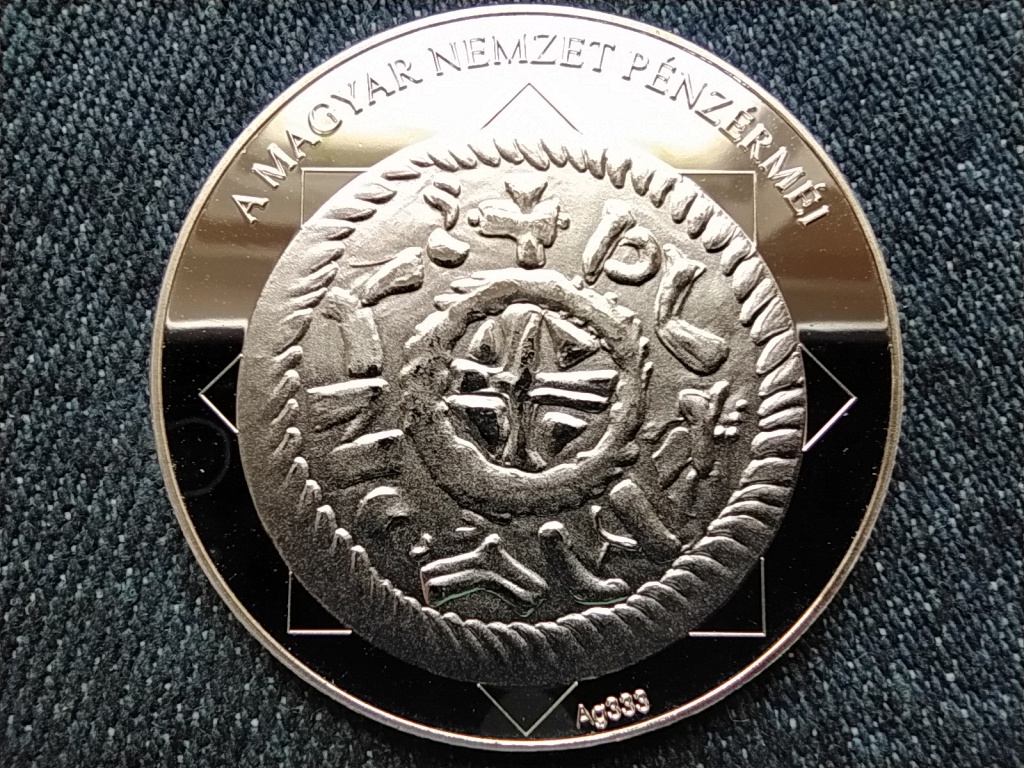 A magyar nemzet p&eacute;nz&eacute;rm&eacute;i Az utols&oacute; hercegi p&eacute;nz 1064-1074 .333 ez&uuml;st