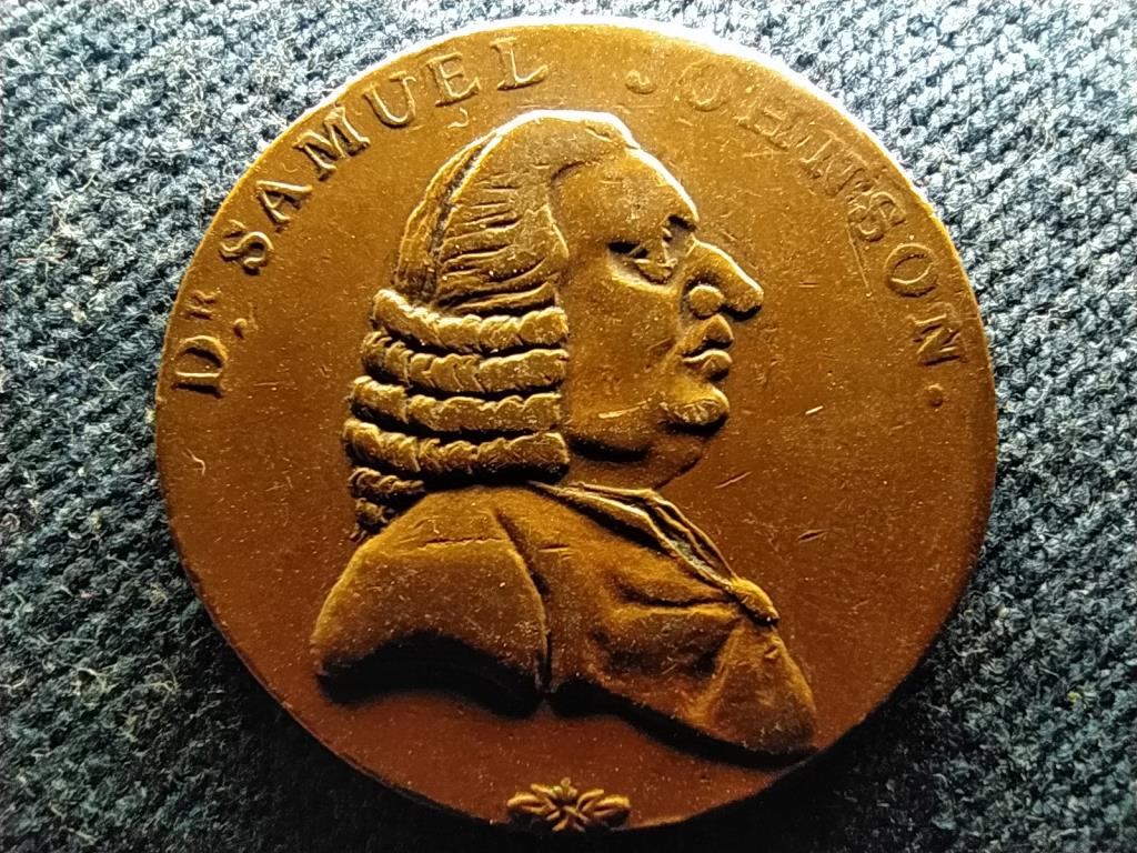Anglia Warwickshire. Birmingham Dr. Samuel Johnson 1/2 Penny