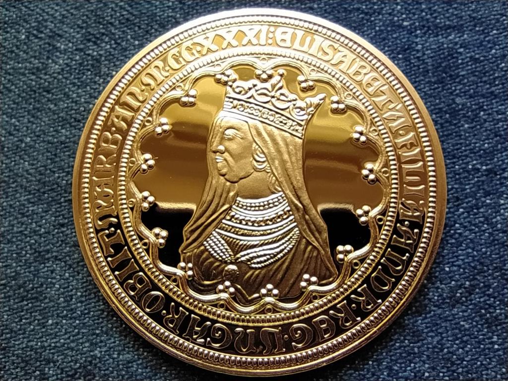 Magyar arany&oacute;ri&aacute;sok 6 aranyduk&aacute;t Szent Erzs&eacute;bet eml&eacute;k&eacute;rem 1619 k&ouml;r&uuml;l ut&aacute;nveret