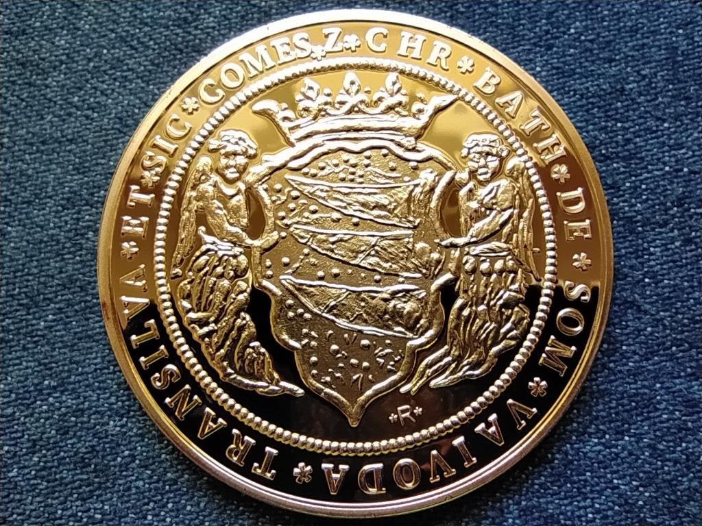 Magyar arany&oacute;ri&aacute;sok B&aacute;thory Krist&oacute;f 10 duk&aacute;t 1577 ut&aacute;nveret