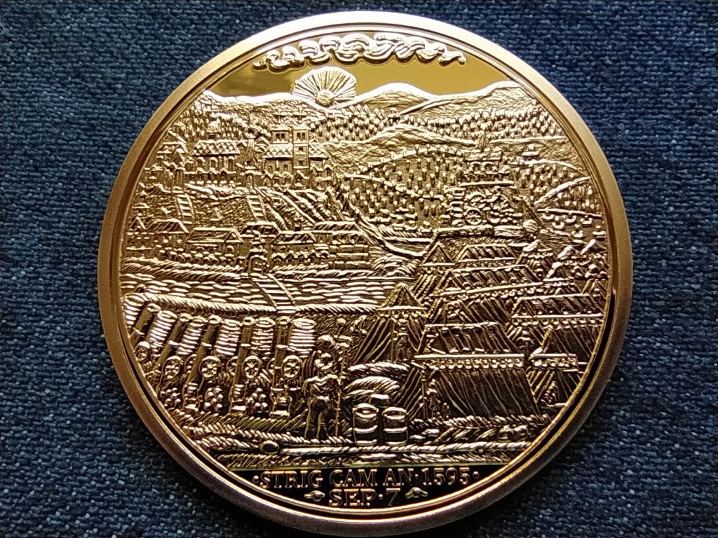 Magyar arany&oacute;ri&aacute;sok II. M&aacute;ty&aacute;s 16 duk&aacute;t Esztergom ostroma 1595/1601 ut&aacute;nveret