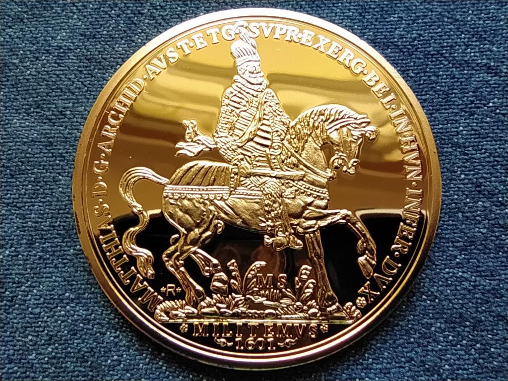 Magyar arany&oacute;ri&aacute;sok II. M&aacute;ty&aacute;s 16 duk&aacute;t Esztergom ostroma 1595/1601 ut&aacute;nveret