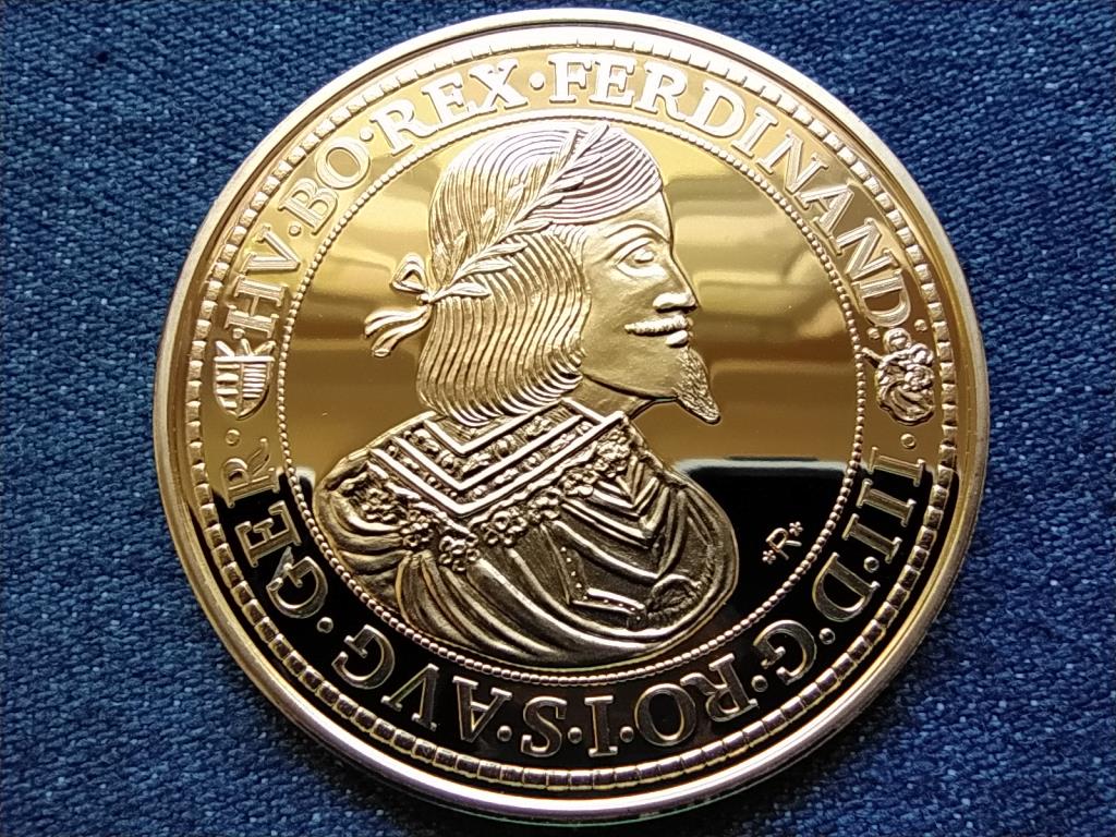 Magyar arany&oacute;ri&aacute;sok III. Ferdin&aacute;nd 10 duk&aacute;t 1642 ut&aacute;nveret