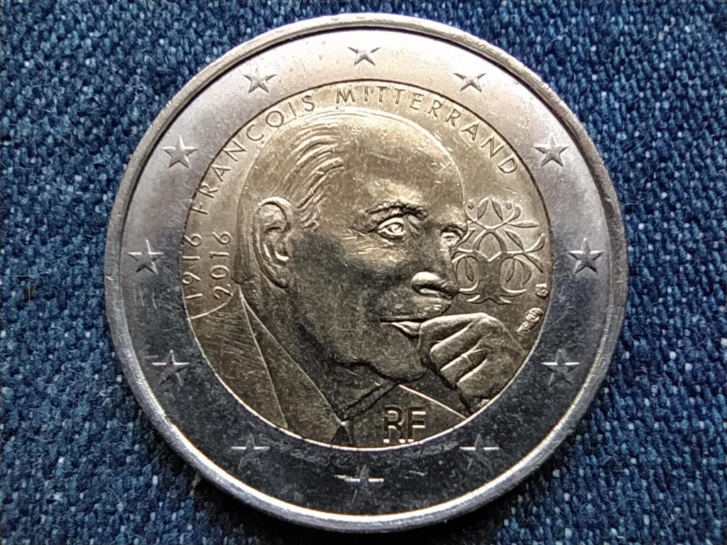 Franciaorsz&aacute;g Fran&ccedil;ois Mitterrand 2 Euro
