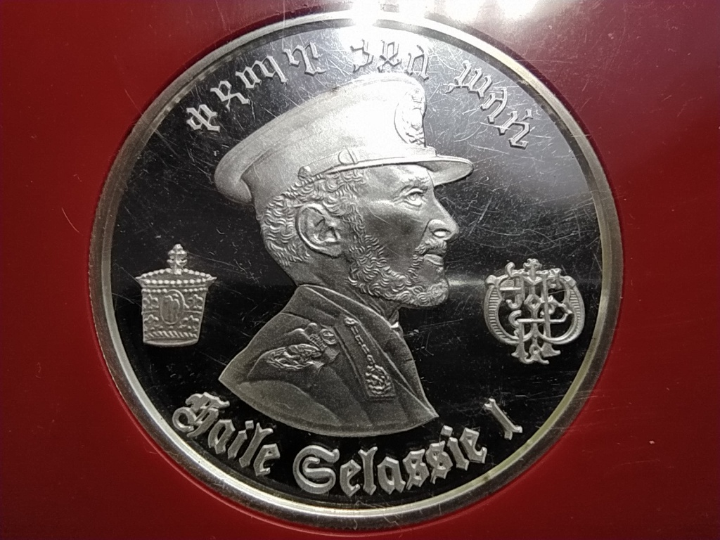 Eti&oacute;pia I. Haile Selassie (1941-1974) .999 ez&uuml;st 5 birr