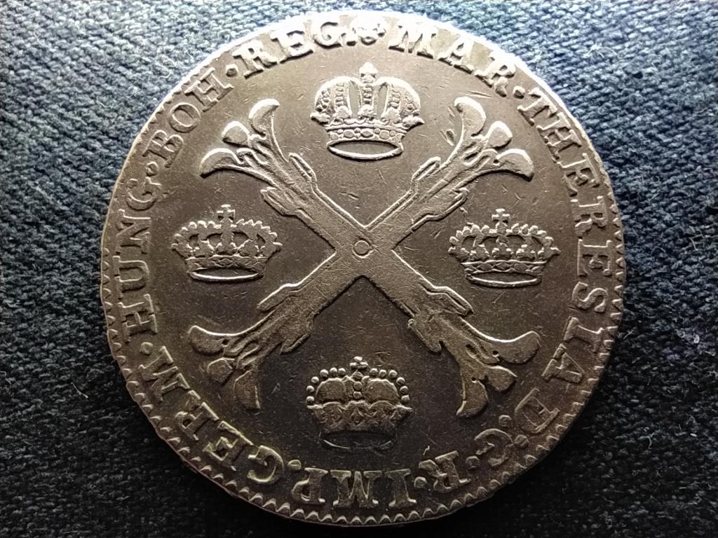 Ausztria Osztr&aacute;k-Hollandia (Belgium) M&aacute;ria Ter&eacute;zia (1740-1780) .873 ez&uuml;st 1 koronatall&eacute;r