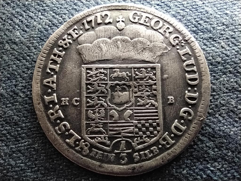 N&eacute;met &aacute;llamok Brunswick-L&uuml;neburg Hercegs&eacute;g Harz - Ausbeute I. Gy&ouml;rgy ez&uuml;st 1/3 tall&eacute;r
