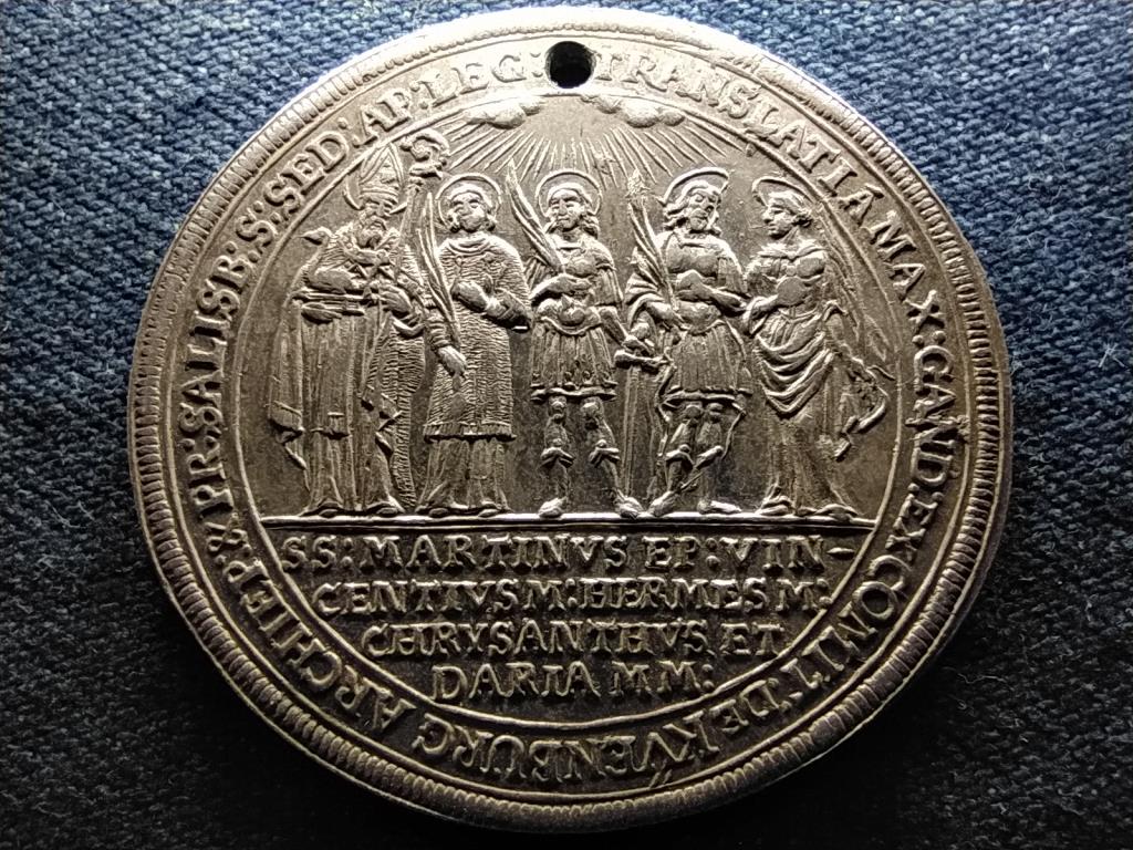 Ausztria Salzburgi P&uuml;sp&ouml;ks&eacute;g Max Gandolf von Kuenburg (1668-1687) ez&uuml;st 1 Tall&eacute;r
