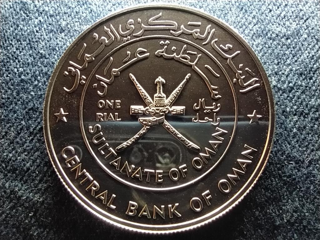 Om&aacute;n Al-Rustaq Fort K&aacute;b&uacute;sz szult&aacute;n (1970-2020) .925 ez&uuml;st 1 rial
