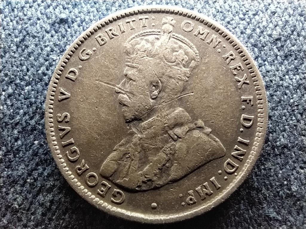 Ausztr&aacute;lia V. Gy&ouml;rgy (1910-1936) .925 1 Shilling