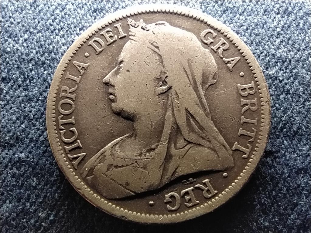 Anglia Vikt&oacute;ria (1837-1901) .925 ez&uuml;st 1/2 Korona