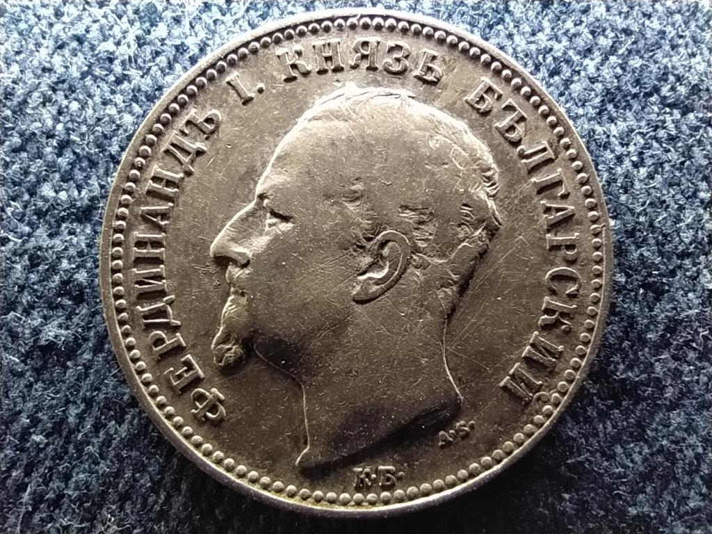 Bulg&aacute;ria I. Ferdin&aacute;nd (1887-1918) .835 ez&uuml;st 1 Leva