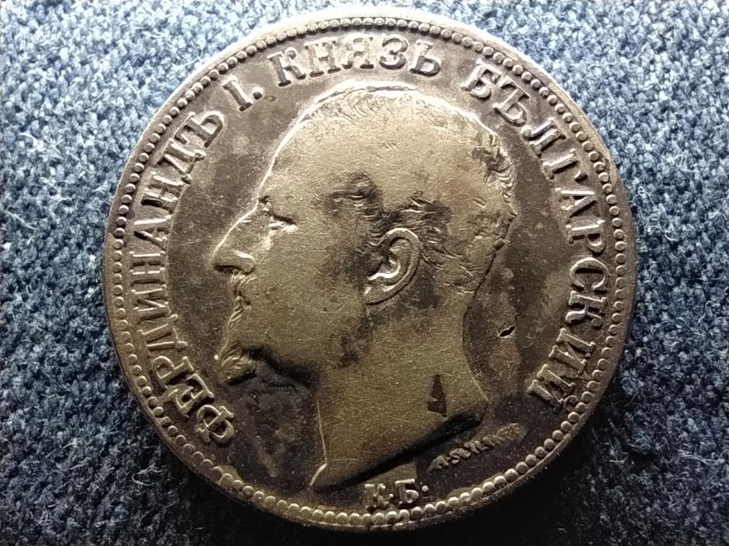 Bulg&aacute;ria I. Ferdin&aacute;nd (1887-1918) .835 ez&uuml;st 2 Leva