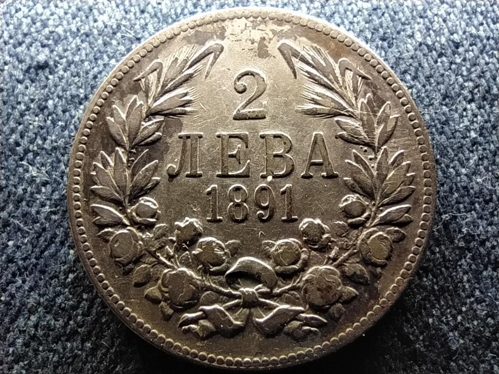 Bulg&aacute;ria I. Ferdin&aacute;nd (1887-1918) .835 ez&uuml;st 2 Leva